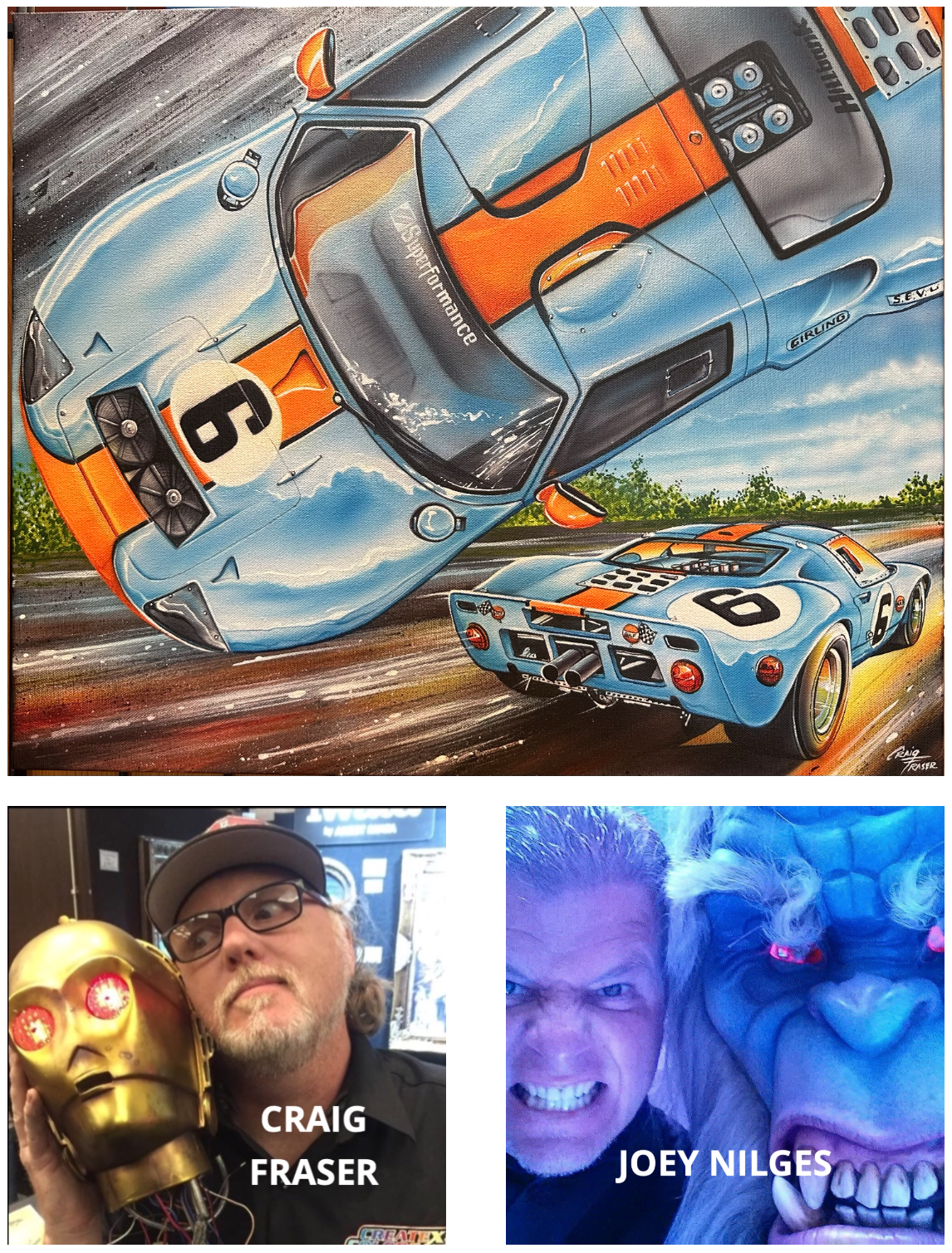 ARTIST SIGNING EVENT WITH CRAIG FRASER And JOEY NILGES